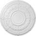 Ceiling Medallion (Fits Canopies up to 13 1/4"), 33 7/8"OD x 1 3/8"P Medallions - Urethane White River Hardwoods   