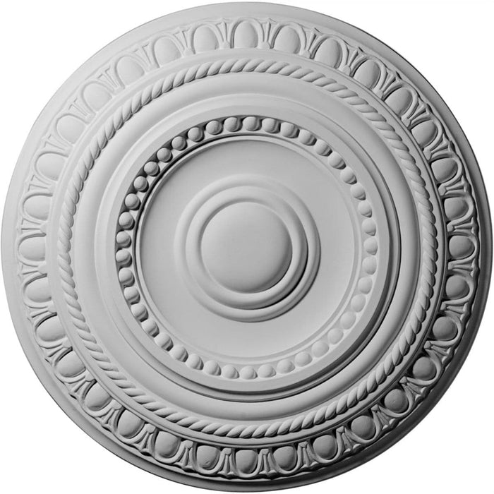 Ceiling Medallion (Fits Canopies up to 6 7/8"), 15 3/4"OD x 1 3/8"P