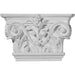 Acanthus Leaf Capital (Fits Pilasters up to 5 1/4"W x 3/4"D), 8 5/8"W x 5 1/2"H Capitals White River Hardwoods   