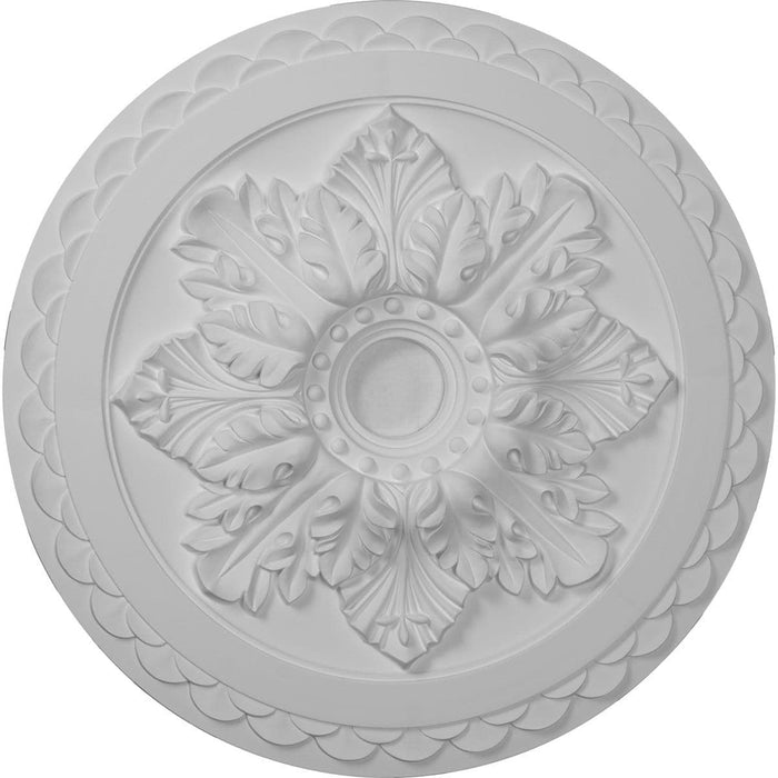 Deluxe Ceiling Medallion (Fits Canopies up to 4"), 23 5/8"OD x 3"ID x 2"P