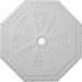 Octagonal Ceiling Medallion (Fits Canopies up to 3"), 29 1/8"OD x 2 1/4"ID x 1 1/8"P Medallions - Urethane White River Hardwoods   