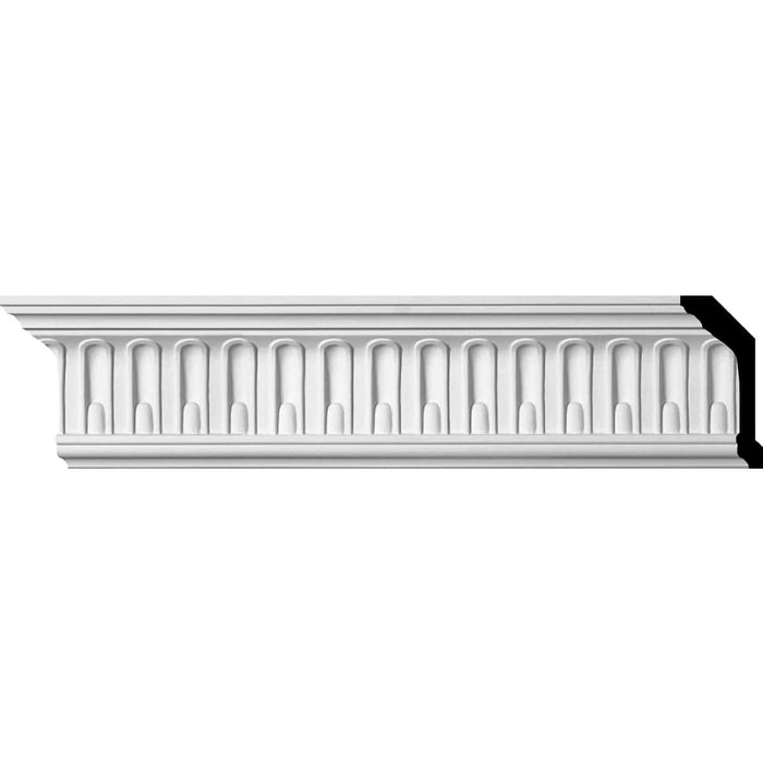 Viceroy Crown Moulding, 4"H x 2 1/2"P x 4 5/8"F x 94 1/2"L, (1 1/8" Repeat) Crown Moulding White River Hardwoods   