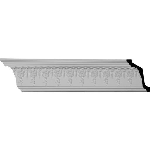 Scott Crown Moulding, 5"H x 3 7/8"P x 6 1/2"F x 94 3/8"L, (2 3/8" Repeat) Crown Moulding White River Hardwoods   
