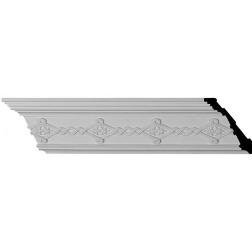 Kendall Crown Moulding, 4 1/8"H x 3 5/8"P x 5 1/2"F x 94 1/2"L Crown Moulding White River Hardwoods   