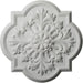 Ceiling Medallion (Fits Canopies up to 5 1/8"), 20"OD x 1 3/4"P Medallions - Urethane White River Hardwoods   