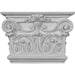 Onlay Capital (Fits Pilasters up to 7 3/4"W x 1 3/8"D), 10 3/8"W x 7 1/2"H x 2 5/8"D Capitals White River Hardwoods   