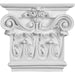 Onlay Capital (Fits Pilasters up to 5 1/4"W x 1/2"D), 7 1/2"W x 8 5/8"H x 2 1/2"D Capitals White River Hardwoods   