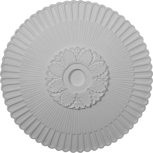 Ceiling Medallion (Fits Canopies up to 6 1/4"), 36 1/4"OD x 1 7/8"P Medallions - Urethane White River Hardwoods   
