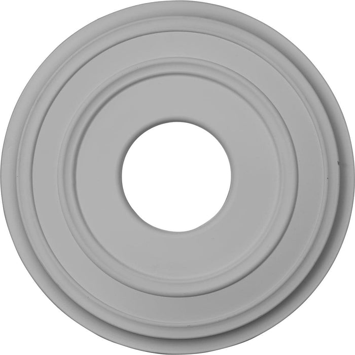 Medallón de techo (se adapta a marquesinas de hasta 7 1/4"), 12 3/8" de diámetro exterior x 4" de diámetro interior x 1 1/8" de profundidad