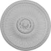 Ceiling Medallion (Fits Canopies up to 4"), 18 1/8"OD x 3/4"P Medallions - Urethane White River Hardwoods   