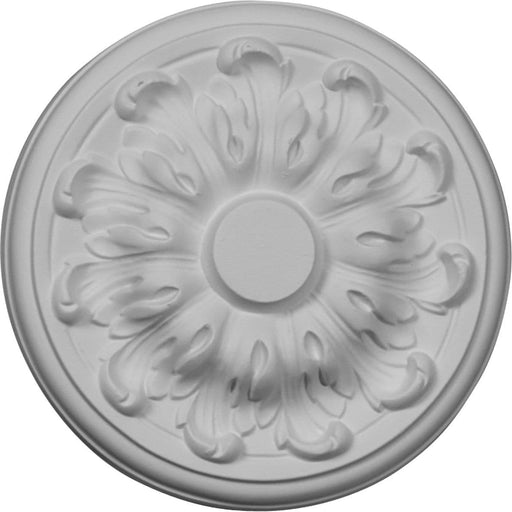 Ceiling Medallion (Fits Canopies up to 2"), 7 7/8"OD x 1/4"P Medallions - Urethane White River Hardwoods   