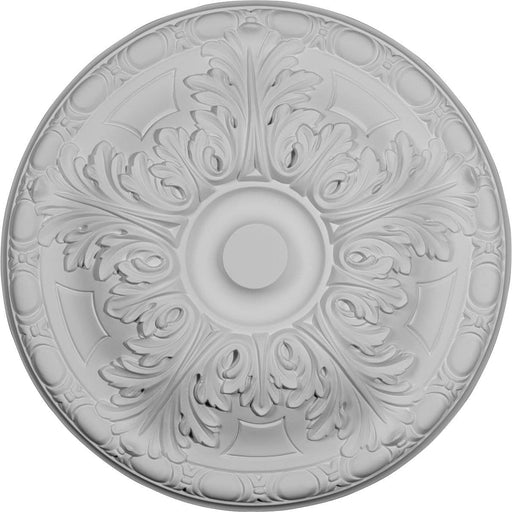 Ceiling Medallion (Fits Canopies up to 4 1/4"), 15 3/4"OD x 5/8"P Medallions - Urethane White River Hardwoods   