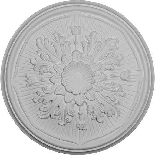 Ceiling Medallion (Fits Canopies up to 1 1/8"), 15 3/4"OD x 5/8"P Medallions - Urethane White River Hardwoods   