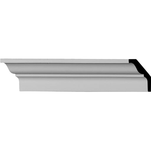 Robin Smooth Crown Moulding, 2 3/8"H x 1 5/8"P x 2 7/8"F x 94 1/2"L Crown Moulding White River Hardwoods   