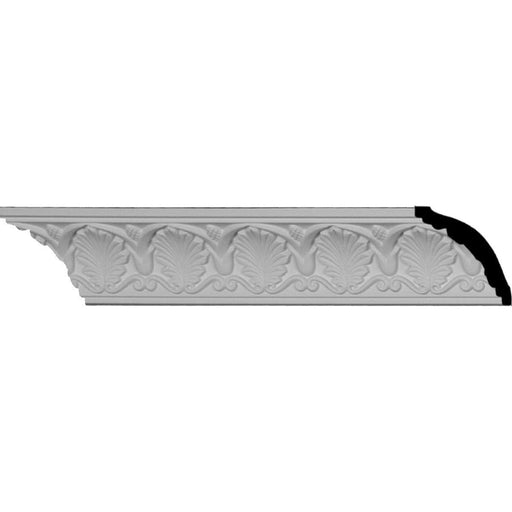 Bonetti Crown Moulding, 2 1/2"H x 2 1/2"P x 3 5/8"F x 94 1/2"L, (2 3/4" Repeat) Crown Moulding White River Hardwoods   