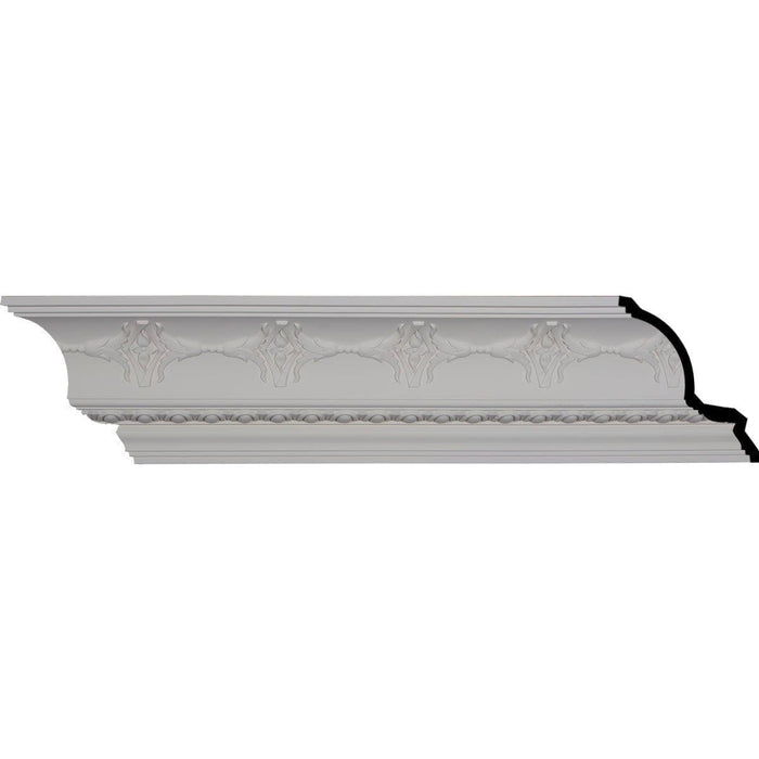 Egg and Dart Crown Moulding, 6 1/4"H x 7"P x 9 3/8"F x 94 1/2"L Crown Moulding White River Hardwoods   