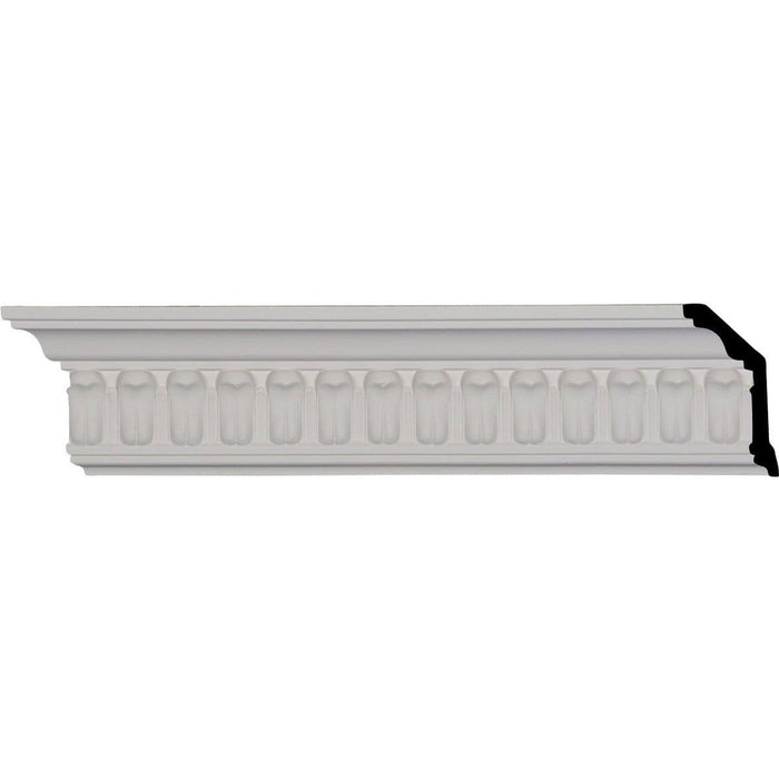 Chaffin Crown Moulding, 3 5/8"H x 1 5/8"P x 3 7/8"F x 94 1/2"L, (1" Repeat) Crown Moulding White River Hardwoods   
