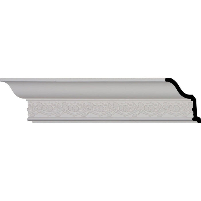 Augusta Crown Moulding, 3 7/8"H x 2 3/4"P x 4 3/4"F x 94 1/2"L, (2 1/2" Repeat) Crown Moulding White River Hardwoods   