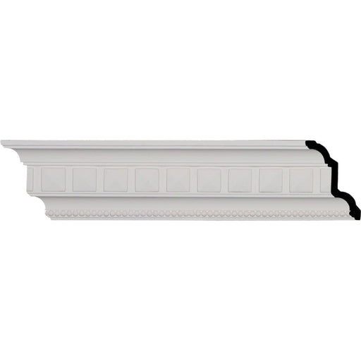 Swindon Egg and Dart Crown Moulding, 4 3/8"H x 3"P x 5 1/8"F x 94 1/2"L, (1 5/8" Repeat) Crown Moulding White River Hardwoods   