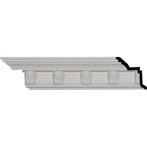 Marcus Crown Moulding, 4 7/8"H x 4 1/4"P x 6 1/2"F x 94 1/2"L, (4 3/4" Repeat) Crown Moulding White River Hardwoods   