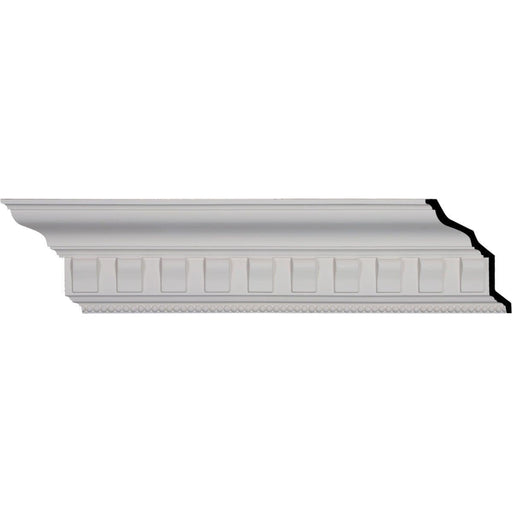 Nouveau with Bead Crown Moulding, 7 1/4"H x 5"P x 8 5/8"F x 94 1/2"L Crown Moulding White River Hardwoods   