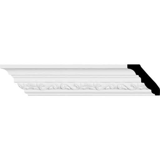 Caputo Crown Moulding, 1 3/8"H x 1 3/8"P x 2"F x 94 1/2"L Crown Moulding White River Hardwoods   
