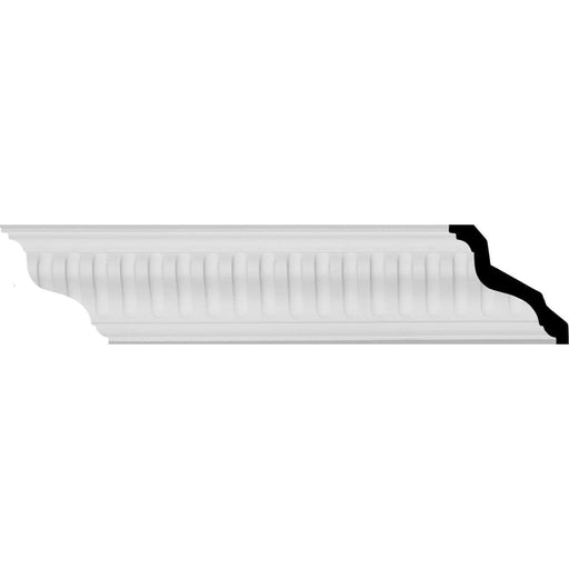 Linus Crown Moulding, 3 3/8"H x 3 3/8"P x 5"F x 94 1/2"L Crown Moulding White River Hardwoods   
