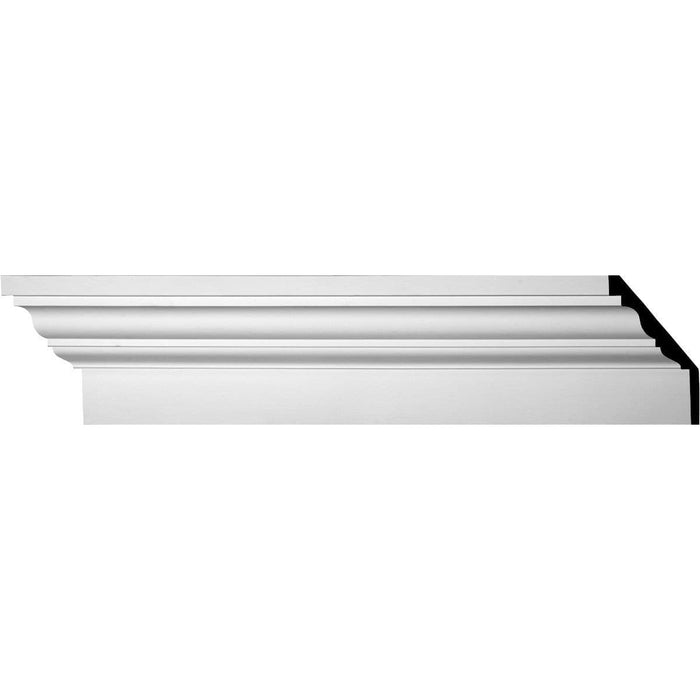 Moldura de corona de fascia, 12 3/4" de alto x 6 1/4" de profundidad x 14 1/4" de profundidad x 78 3/4" de largo