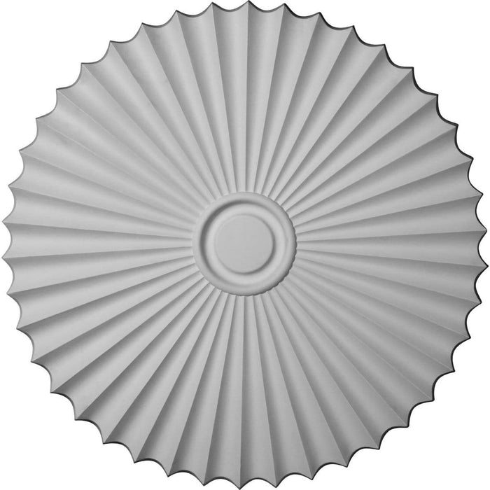 Ceiling Medallion (For Canopies up to 5 3/4"), 33 7/8"OD x 2"P Medallions - Urethane White River Hardwoods   