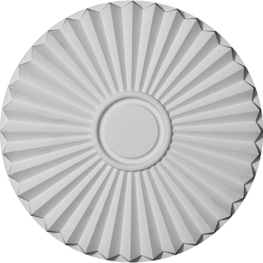Ceiling Medallion (For Canopies up to 5"), 19 3/4"OD x 1 3/8"P Medallions - Urethane White River Hardwoods   