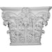 Corinthian Capital (Fits Pilasters up to 19 1/2"W x 2 1/2"D), 29 3/4"W x 23 1/4"H x 8 1/4"D Capitals White River Hardwoods   