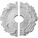 Ceiling Medallion, Two Piece (Fits Canopies up to 3 1/2")16 3/4"OD x 3 1/2"ID x 1 3/8"P Medallions - Urethane White River Hardwoods   