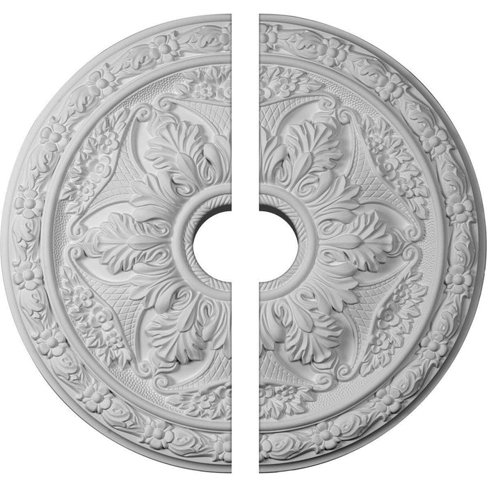 Ceiling Medallion, Two Piece (Fits Canopies up to 3 1/2")20"OD x 3 1/2"ID x 1 5/8"P