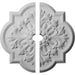 Ceiling Medallion, Two Piece (Fits Canopies up to 5 1/8")20"OD x 1 1/2"ID x 1 3/4"P Medallions - Urethane White River Hardwoods   