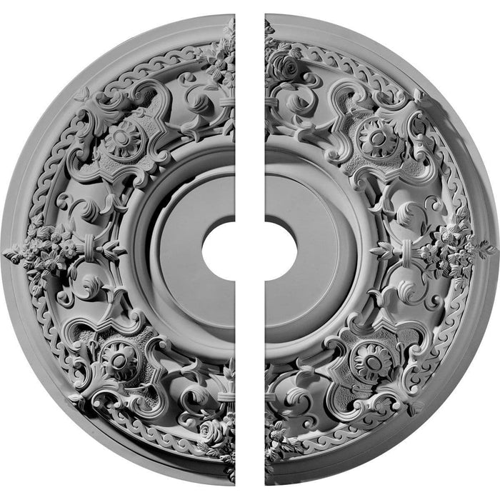 Ceiling Medallion, Two Piece (Fits Canopies up to 13 1/2")32 3/4"OD x 6"ID x 2 1/2"P