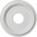 Thermoformed PVC Ceiling Medallion (Fits Canopies up to 7 1/2"), 13"OD x 3 1/2"ID x 1 1/4"P Medallions - Urethane White River Hardwoods   