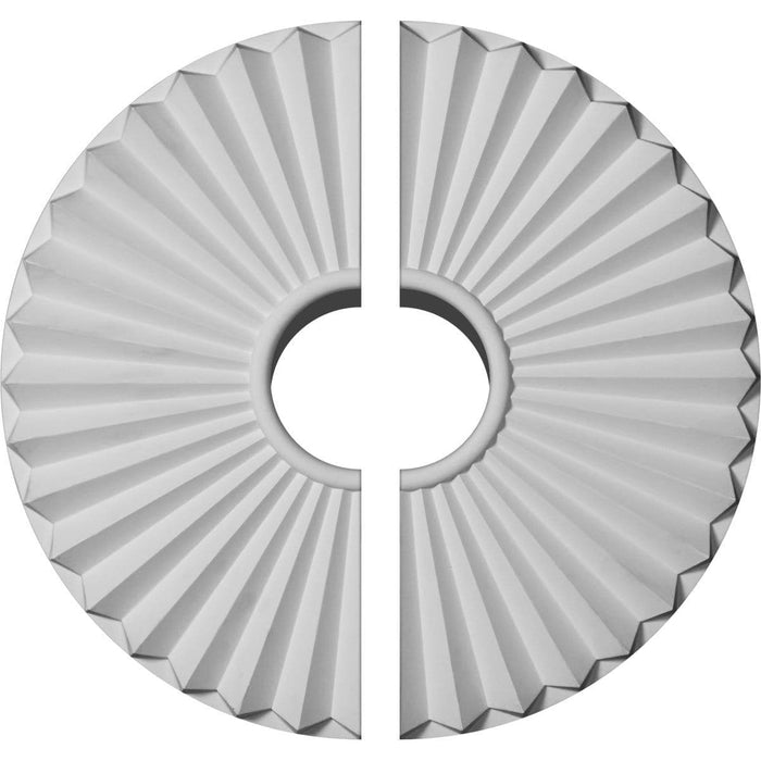 Ceiling Medallion, Two Piece (For Canopies up to 5 1/2")19 3/4"OD x 1 3/8"P
