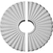 Ceiling Medallion, Two Piece (For Canopies up to 5 1/2")19 3/4"OD x 1 3/8"P Medallions - Urethane White River Hardwoods   