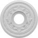 Thermoformed PVC Ceiling Medallion (Fits Canopies up to 5 1/4"), 13"OD x 3 1/2"ID x 3/4"P Medallions - Urethane White River Hardwoods   
