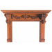 Floral Swag with Urn Full Surround, 87"w x 58 3/4"h x 12"d Carved Mantels White River Hardwoods   