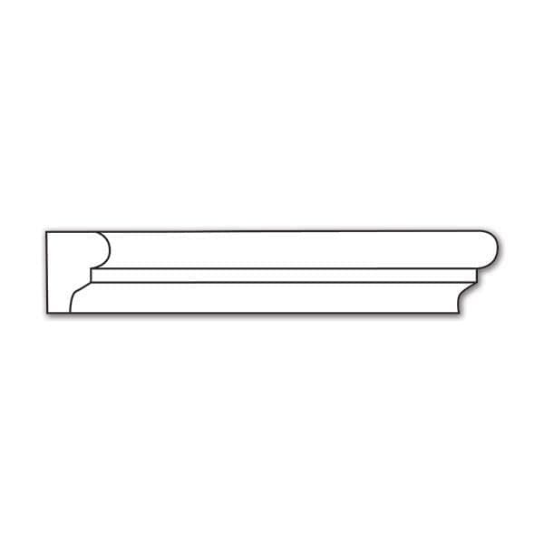 Traditional Panel Moulding, 1/2"w x 3/8"d — White River Hardwoods