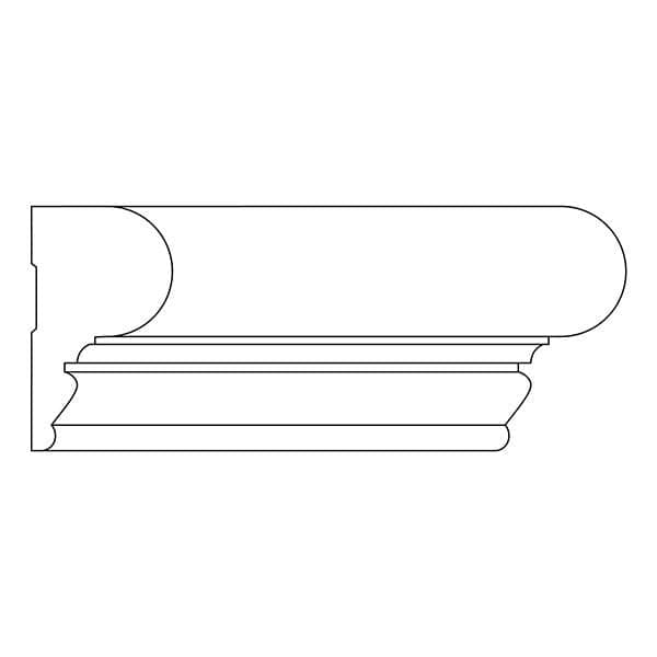 Traditional Panel Moulding, 2 1/2'' x 1 1/2'' — White River Hardwoods