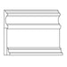 LCD - PM620, DS1x8, PM529, 12"h x 1 1/2"d LCD Base Mouldings White River Hardwoods   