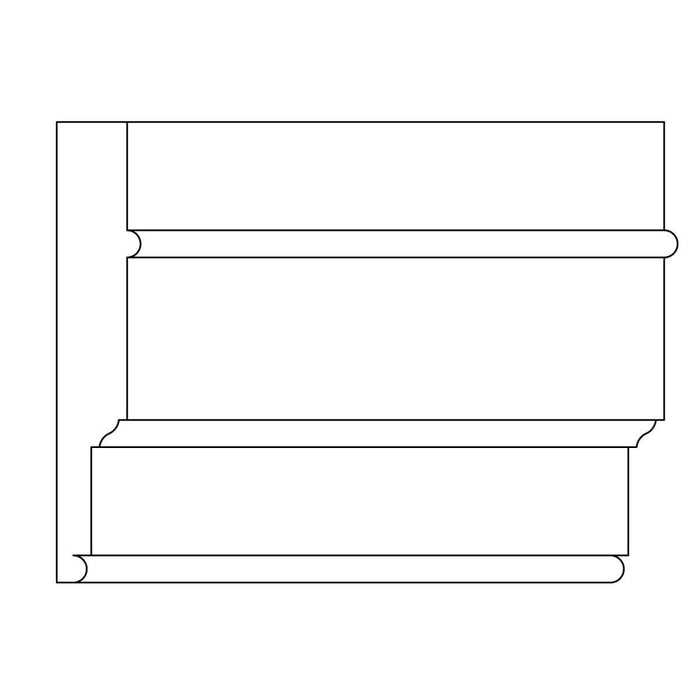 Custom Architrave, 1 1/8"w x 6 1/8"d Custom Mouldings White River Hardwoods   