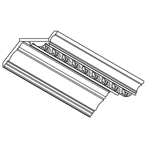 LCD8595 = CO684, PM8555, DS1X10, CO677, 9 3/8"h x 14 1/4"d LCD Crown Mouldings White River Hardwoods   