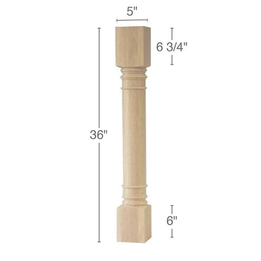 Columns & Corner Posts for Kitchen Islands, Cabinets & More — White ...