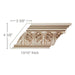 Acanthus Leaf, 13/16"w X 5 1/2"d Cornice Mouldings White River Hardwoods   