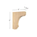 Cavetto Extra SmallÂ Bar Bracket, 1  3/4"w x 6"h x 4"d Carved Corbels White River Hardwoods   