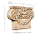 Large Ionic Capital, 13''w x 9''h x 2 3/4''d, (accepts up to 1 3/4"w x 8"d), Carved Capitals White River Hardwoods   
