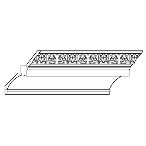 LCD8603 = CM8782, CO703, CO673, PM616, 11 1/8"h x 8 7/8"d LCD Crown Mouldings White River Hardwoods   